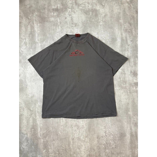 Vintage Orange County Choppers Spellout Motorcycle Graphic T-Shirt Size 2XL