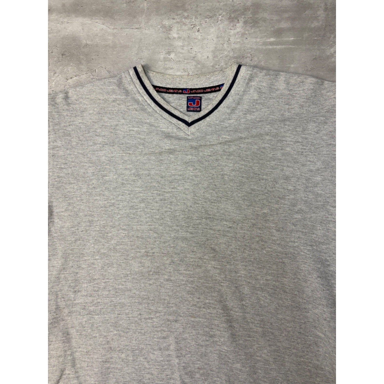 Vintage JNCO Embroidered Spellout Logo Long Sleeve T-Shirt Size Large