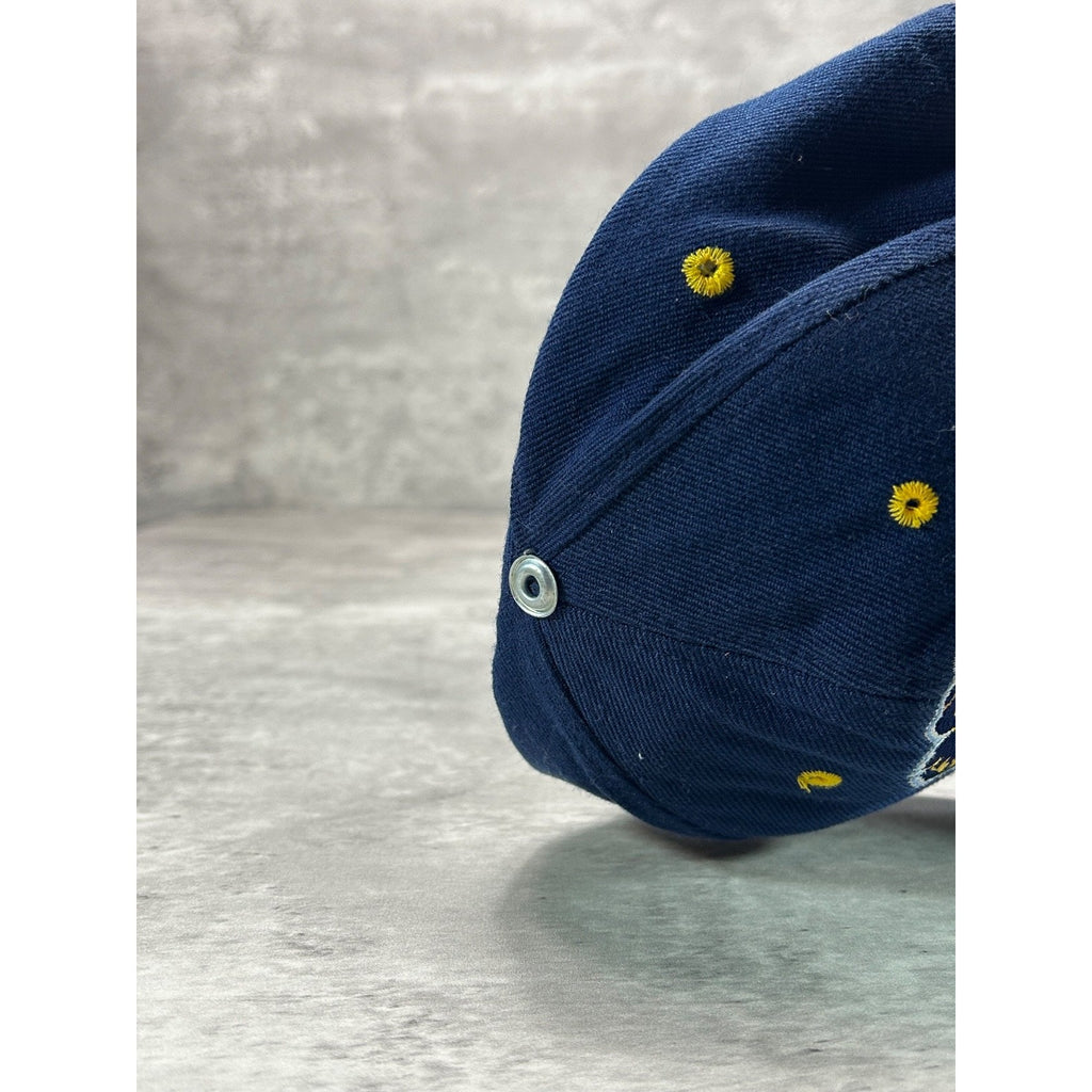 Vintage 90s UCLA Bruins NCAA Embroidered Logo Fitted Hat Size 7 1/4