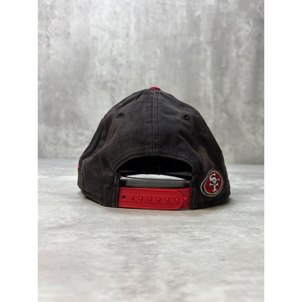 Vintage San Francisco 49ers NFL Embroidered Logo Spellout Snapback Hat OSFA