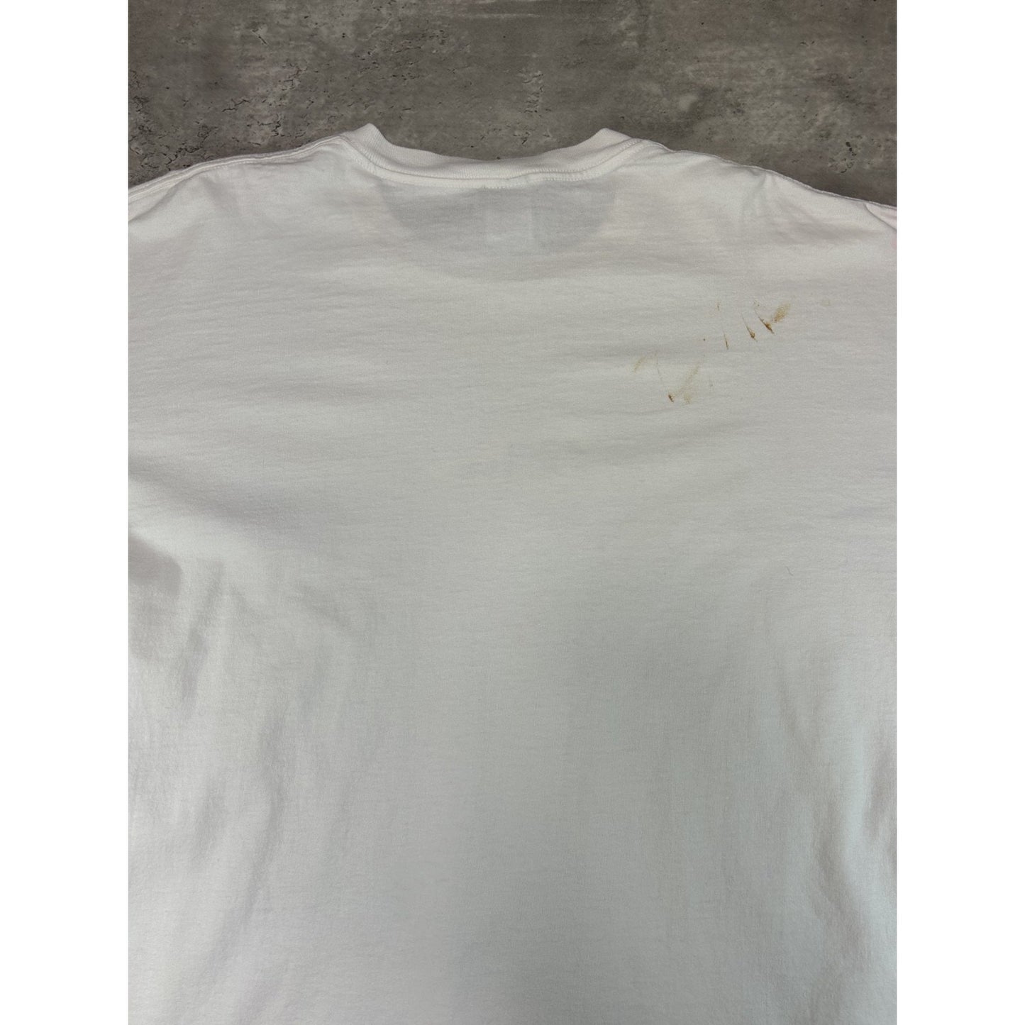 Vintage 2000s No Fear Graphic Spellout Long Sleeve T-Shirt Size XL White