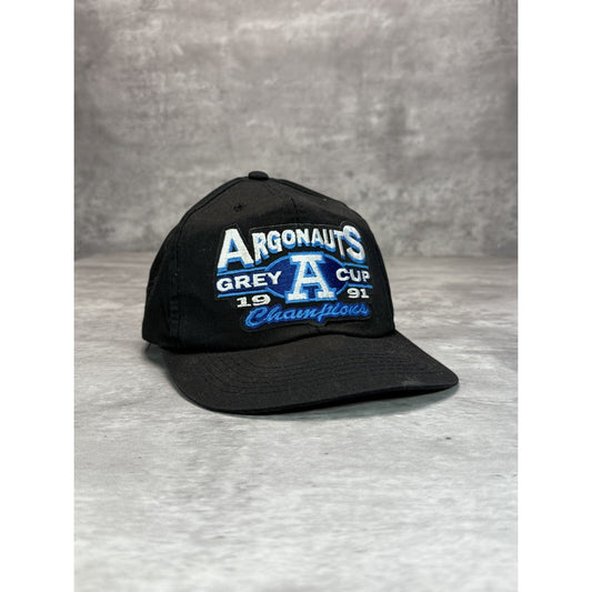 Vintage 1991 Toronto Argonauts CFL Grey Cup Champions Starter Snapback Hat OSFA