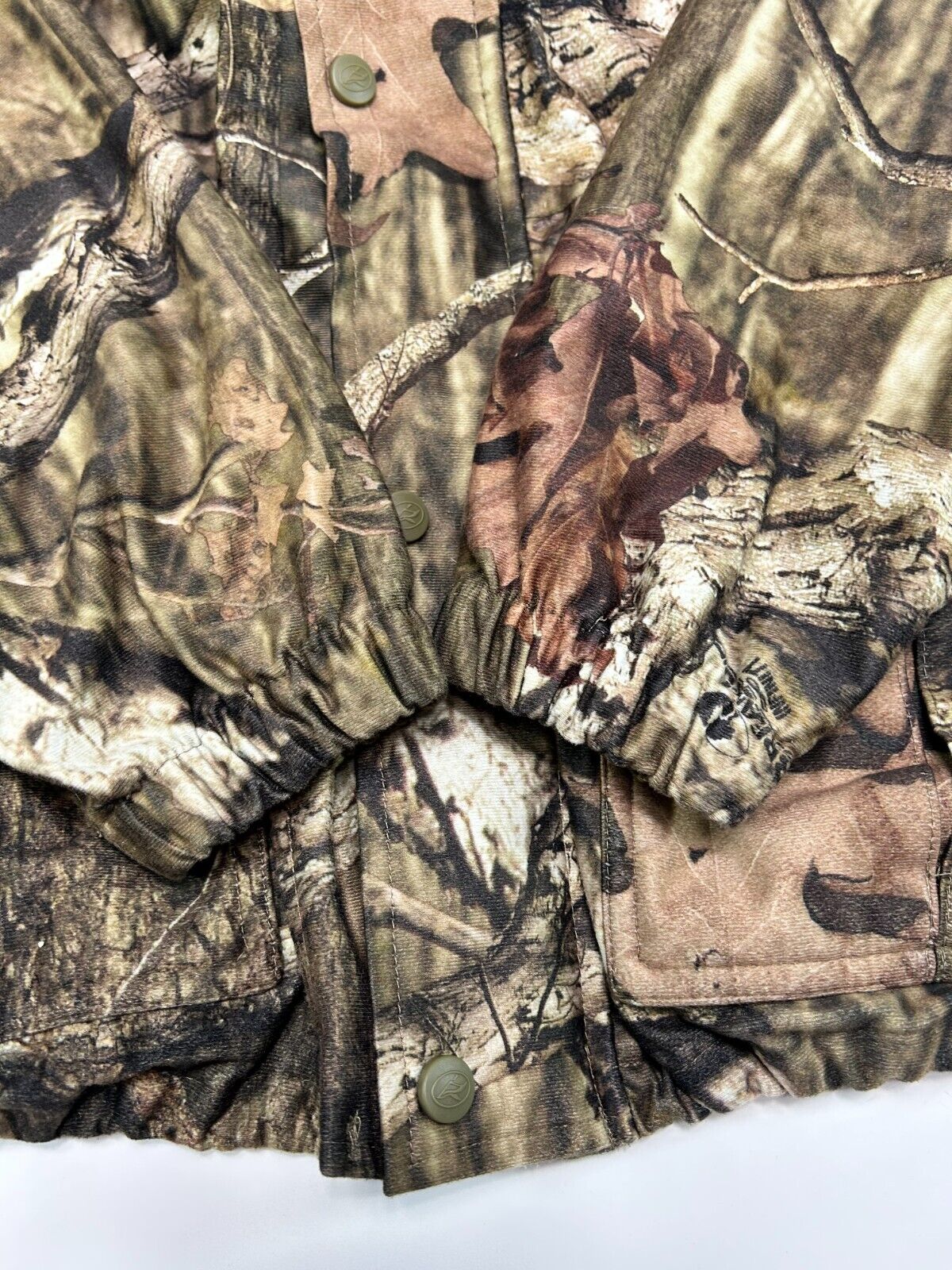 Redhead Breakup Infinity Camo Hooded Mesh Lined Hunting Jacket Size Large