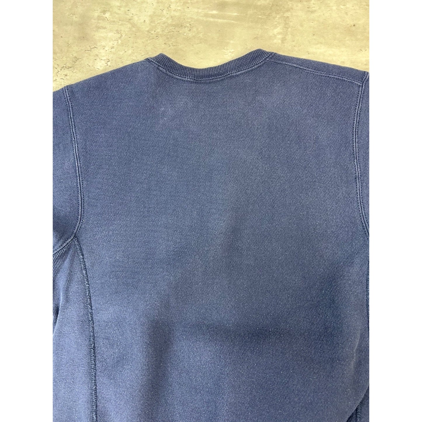 Vintage 90s Yale Bulldogs NCAA Embroidered Spellout Sweatshirt Size Medium