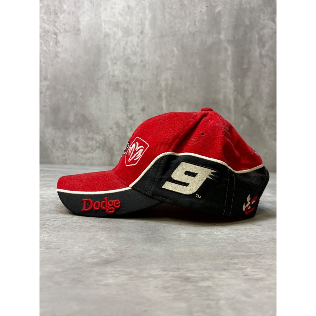 Vintage Dodge Racing Embroidered Nascar Strapback Hat OSFA