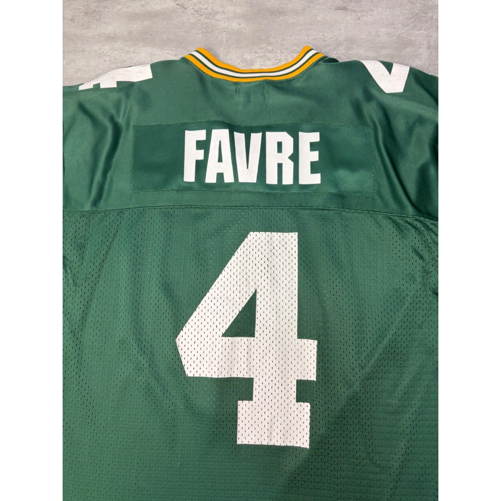 Vintage 1995 Brett Favre #4 Green Bay Packers NFL Starter Jersey Size Large