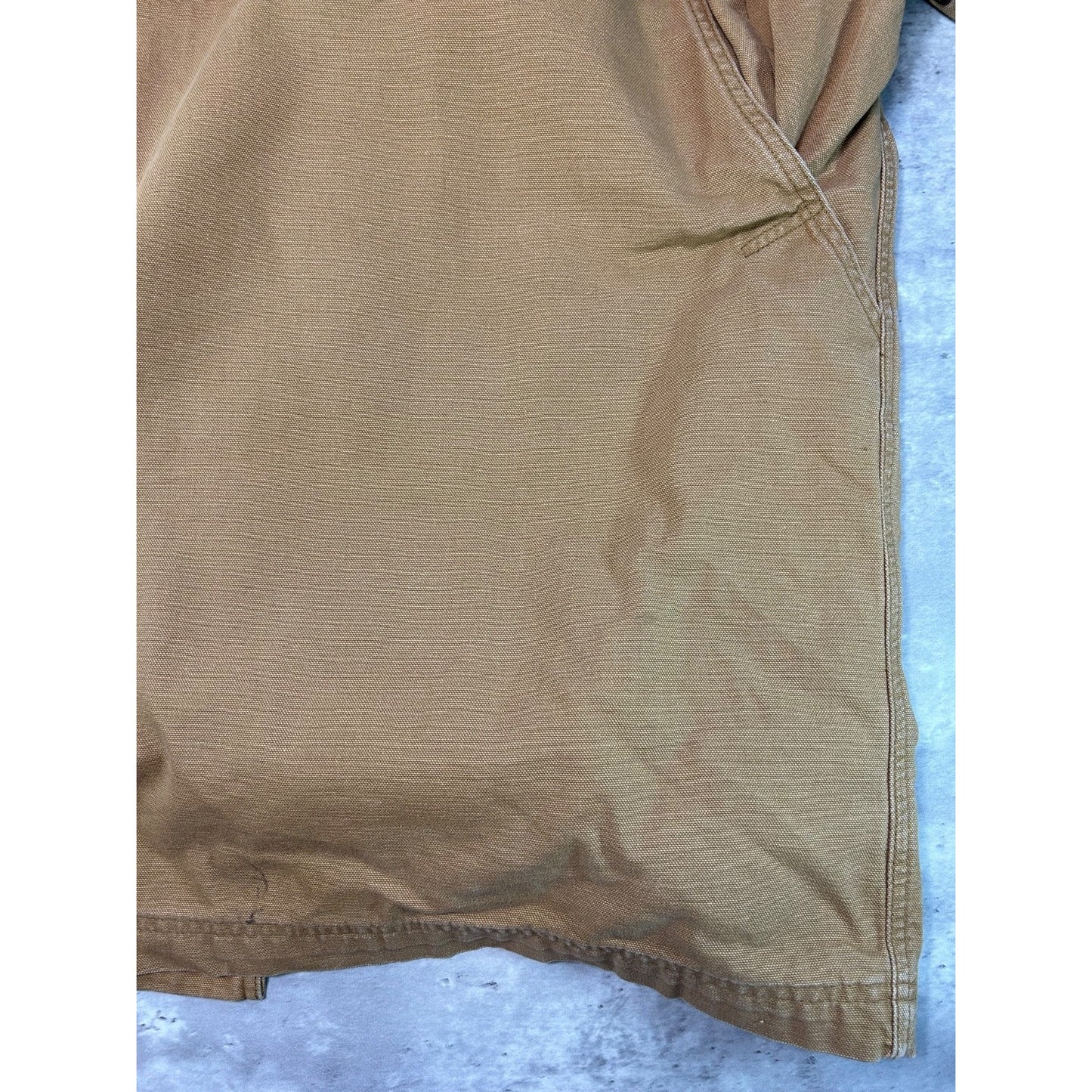 Vintage 90s L.L. Bean Multi Pocket Canvas Hunting Jacket Size XL Beige