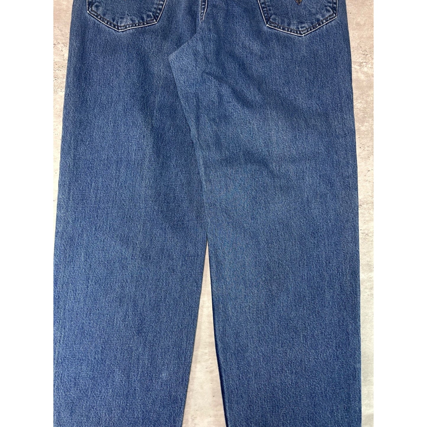 Vintage 90s Levis 550 Red Tab Medium Wash Denim Pants Size 35 Blue