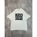 Vintage 90s Kiss Band Member Hard Rock Music Band T-Shirt Size XL