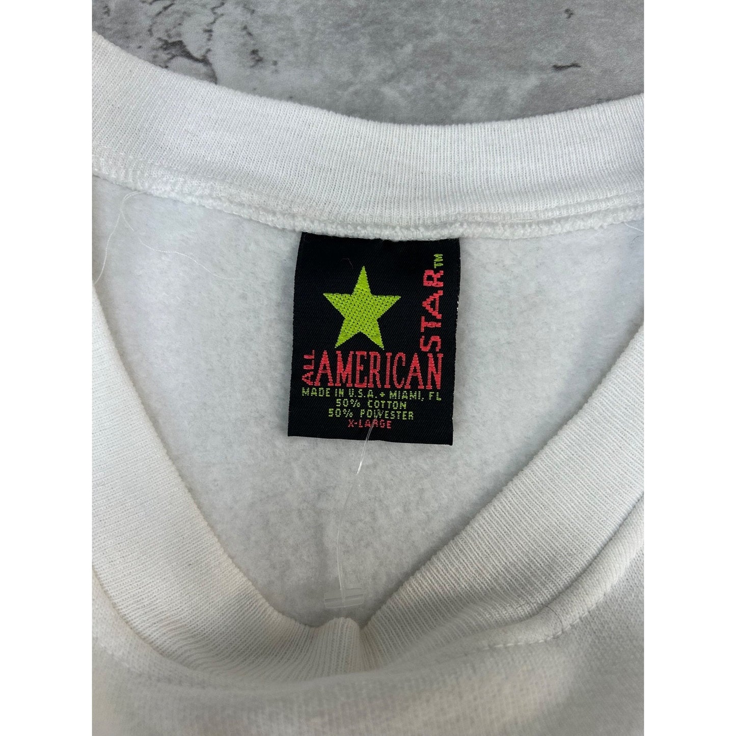 Vintage 90s Gatlinburg Embroidered Hummingbird Destination Sweatshirt Size XL