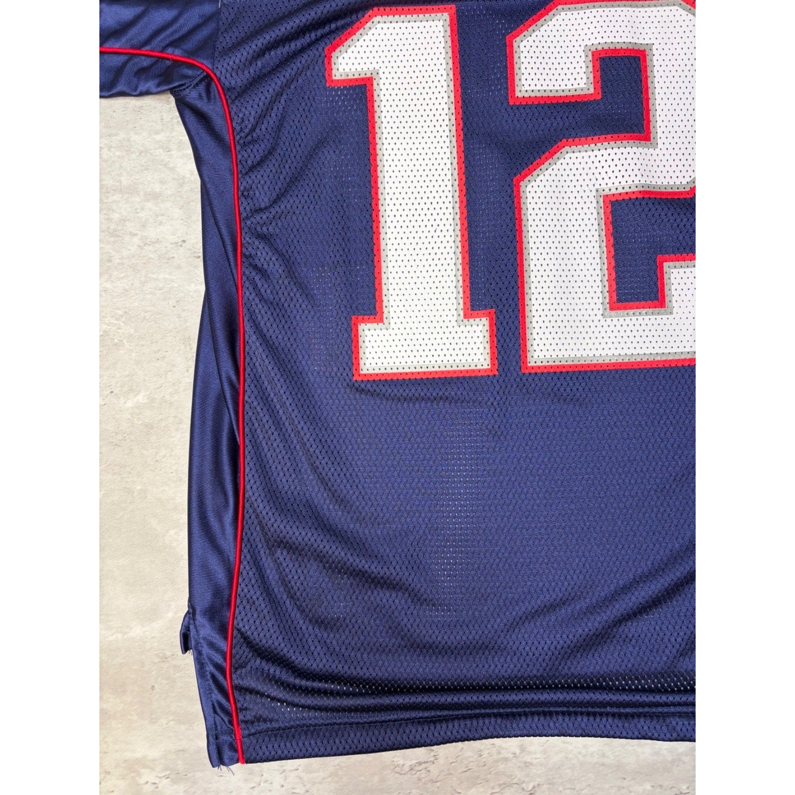 Vintage #12 Tom Brady New England Patriots NFL Reebok Football Jersey Sz Medium