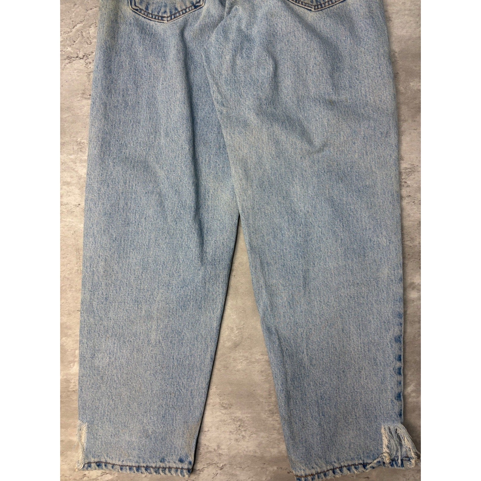 Vintage 90s Levis 560 Red Tab Loose Fit Light Wash Denim Pants Size 31