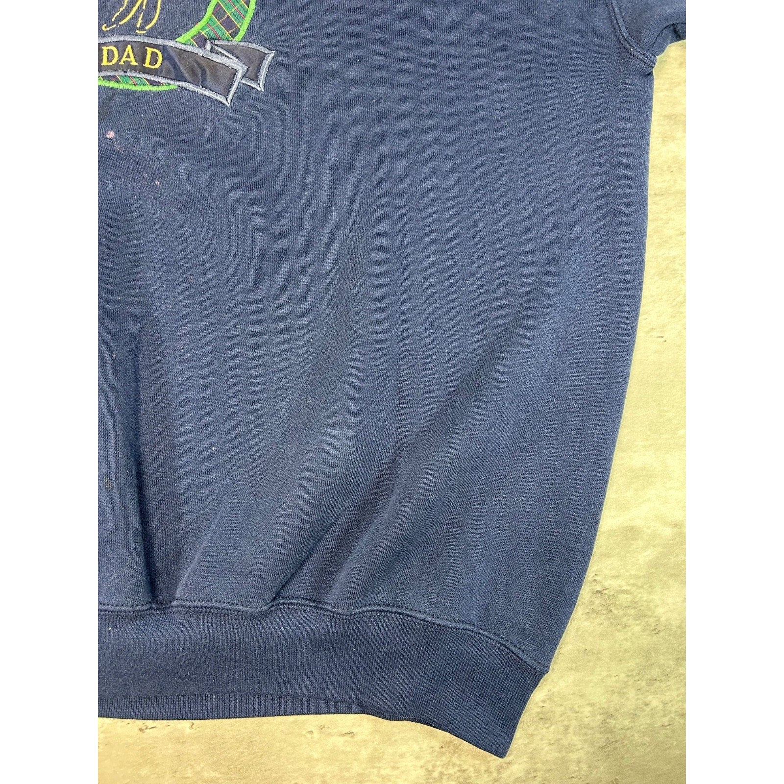 Vintage 90s Mercyhurst College NCAA Embroidered Collegiate Sweatshirt Size XL