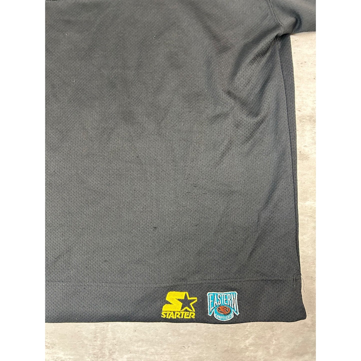 Vintage 90s Boston Bruins NHL 3/4 Sleeve Starter Hockey Jersey Size YOUTH L/XL