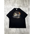 Harley Davidson Sturgie Black Hilly Rally Eagle Graphic T-Shirt Size 2XL
