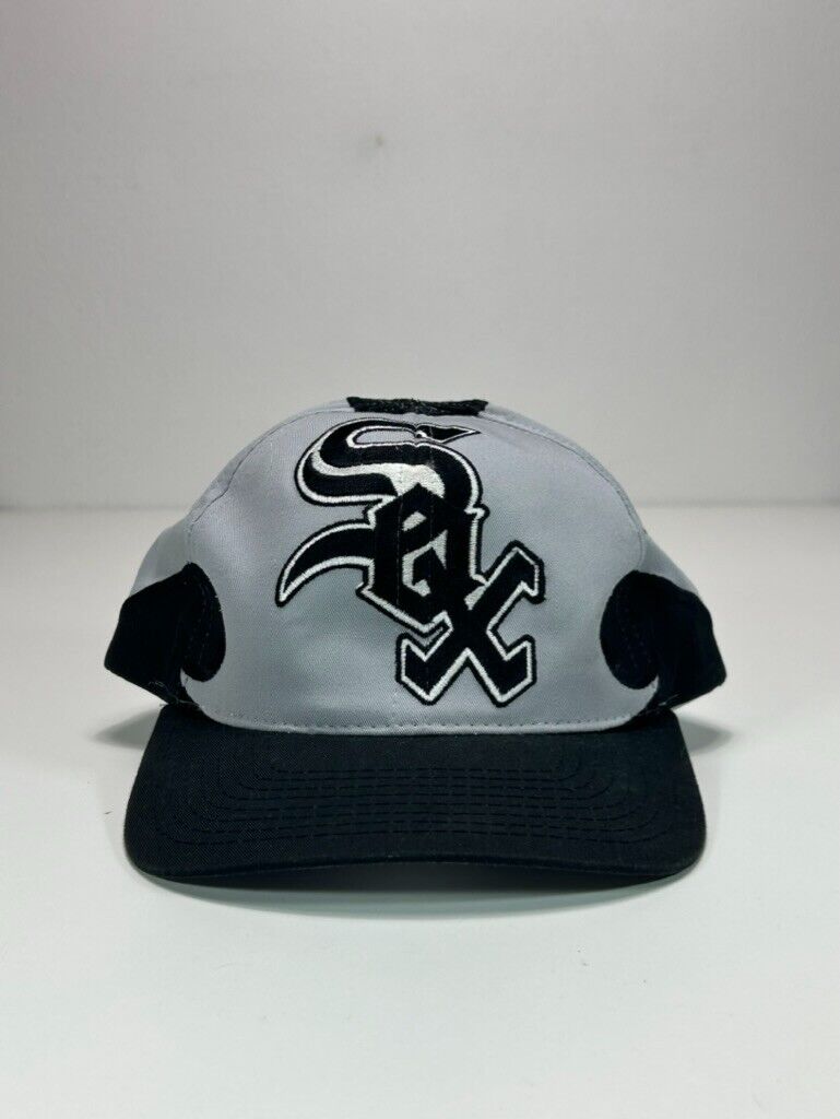 Vintage Chicago White Sox MLB Starter Flame Snapback Hat OSFA