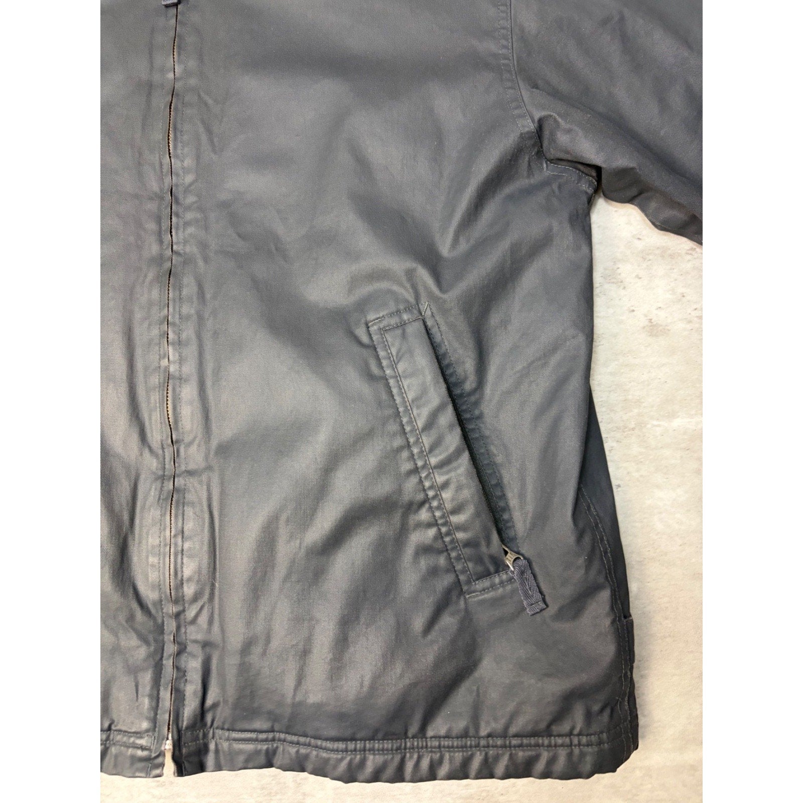 Vintage Gap Full Zip Fleece Lined Collared Bomber Style Jacket Size Large