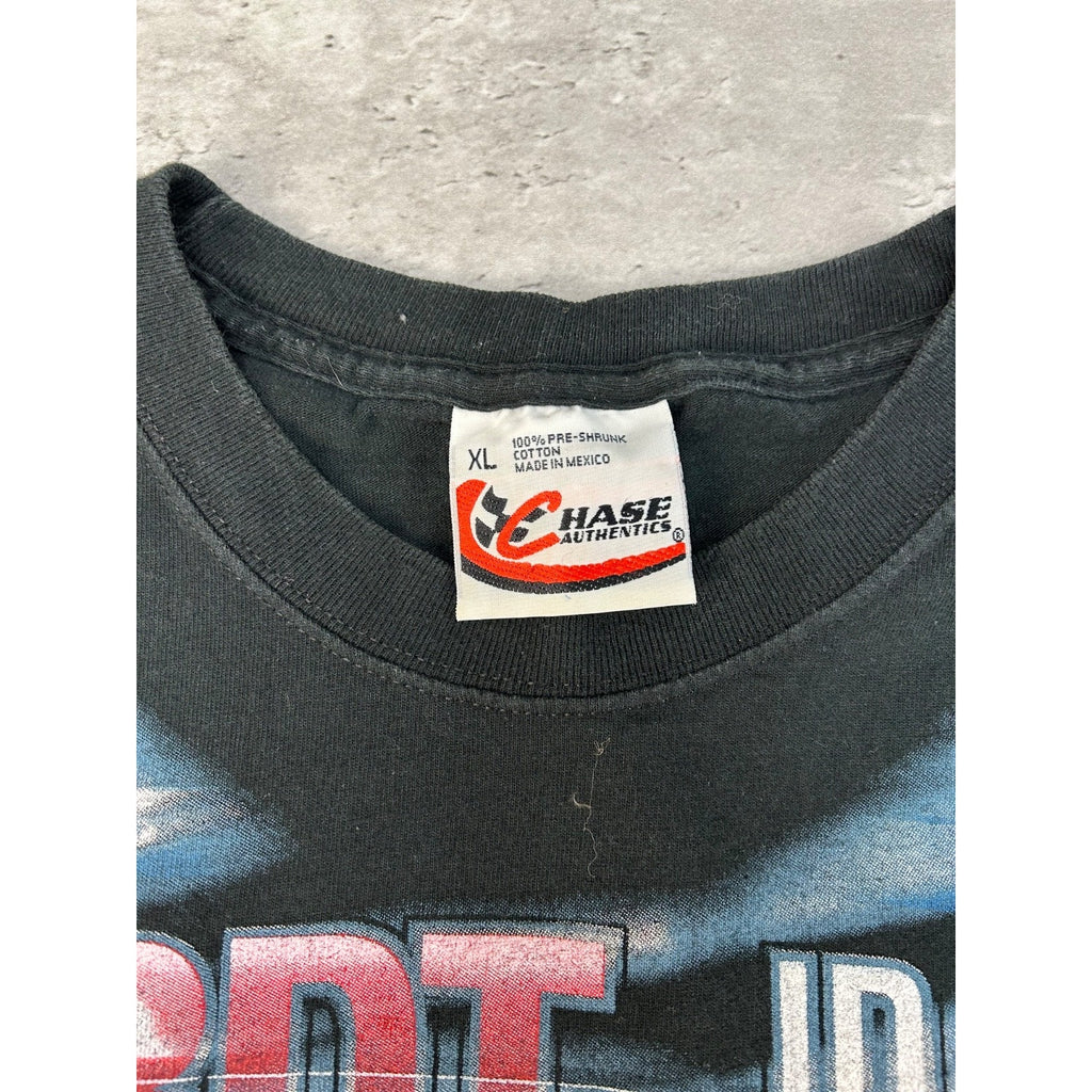 VTG Dale earnhardt Jr #8 Nascar Budweiser Racing All Over Print T-Shirt Size XL