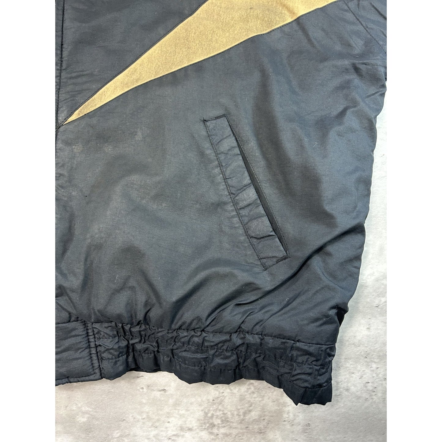 Vintage 90s Purdue Boilermakers NCAA Embroidered Insulated Jacket Size Large