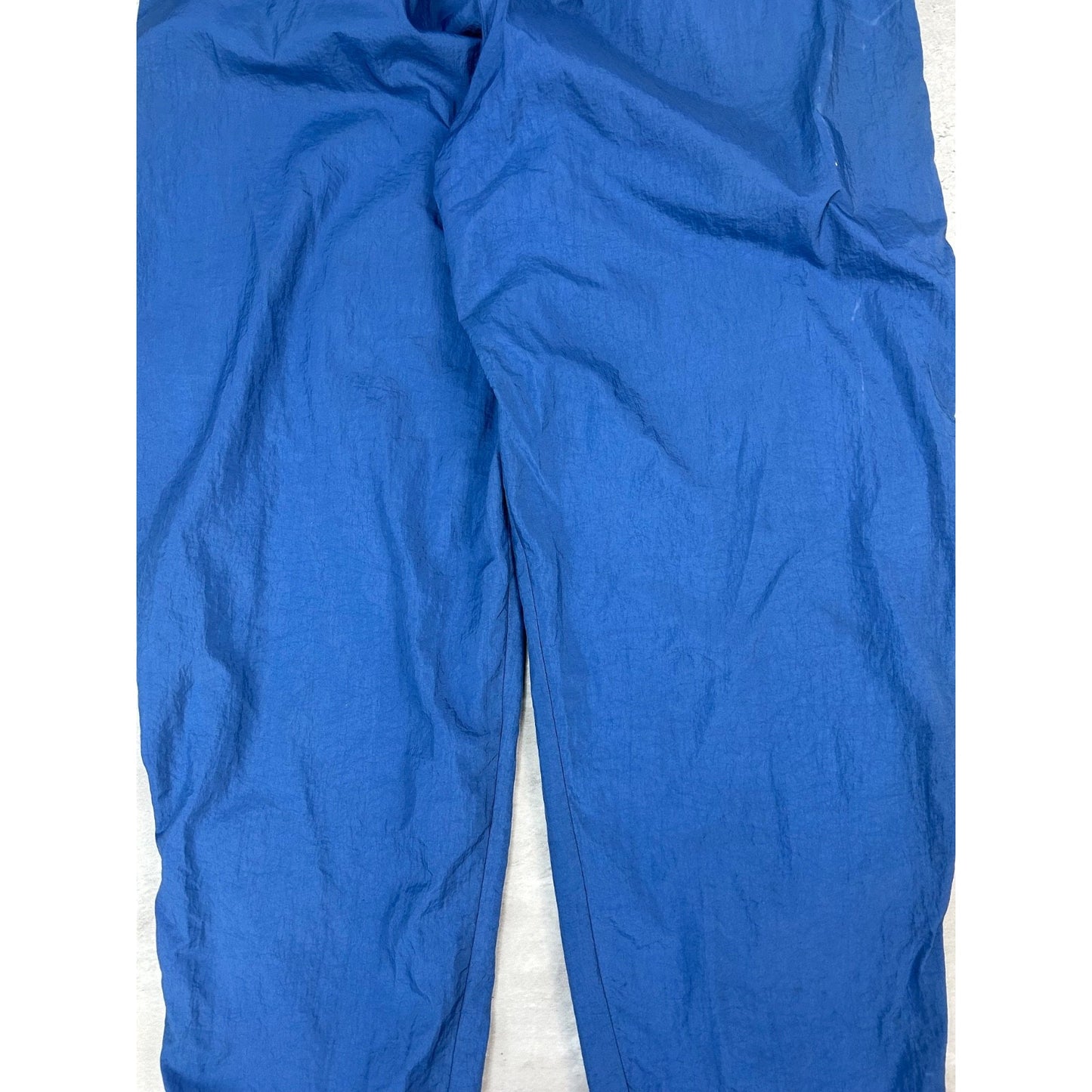 Vintage Nike Embroidered Mini Swoosh Splash Pants Size XL YOUTH Blue