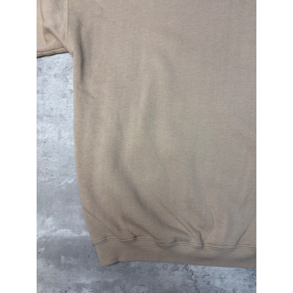 Vintage 90s Big Dogs Embroidered Spellout Logo Tonal Sweatshirt Size Large