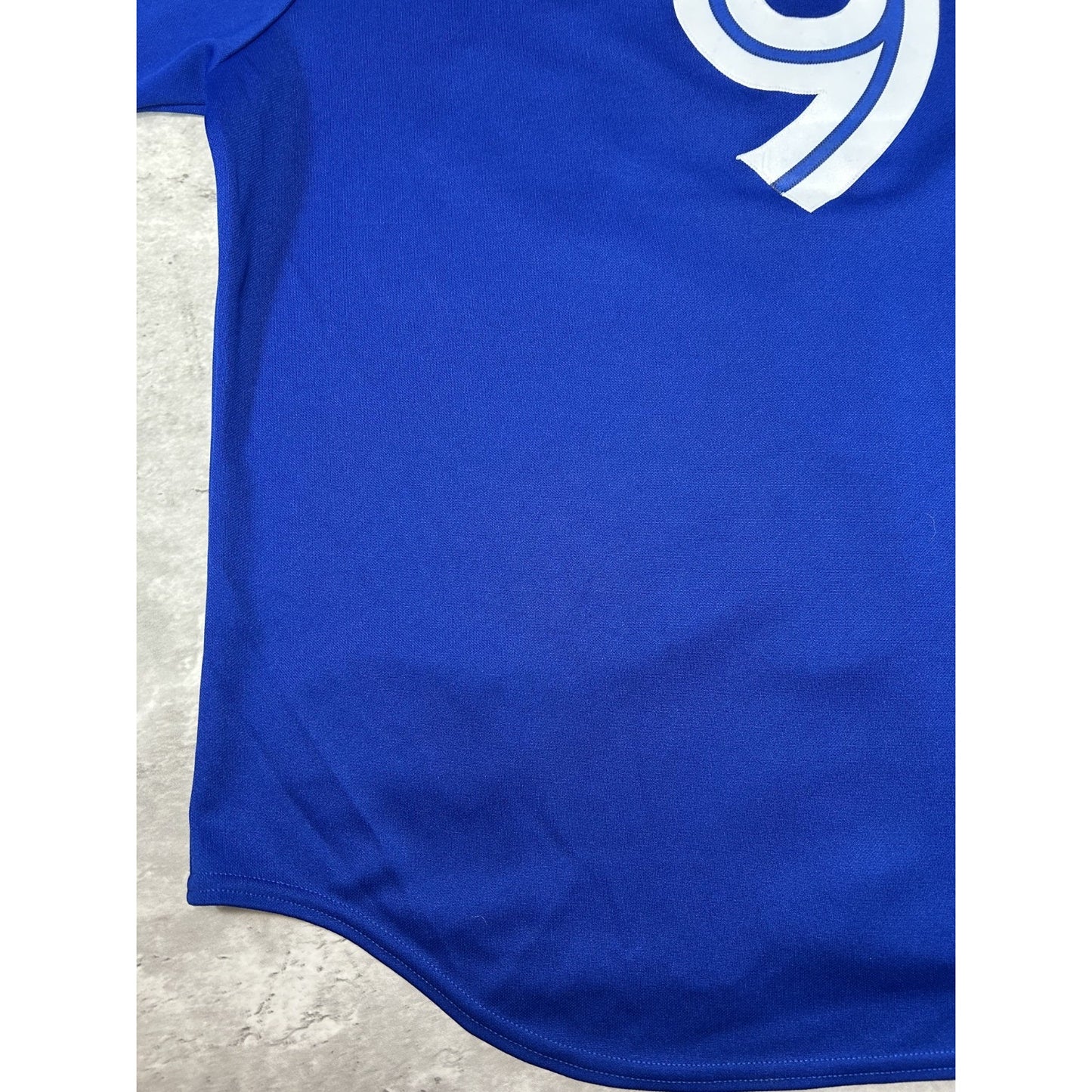 Vintage J.P. Arencibia #9 Toronto Blue Jays MLB Majestic Baseball Jersey Sz 2XL