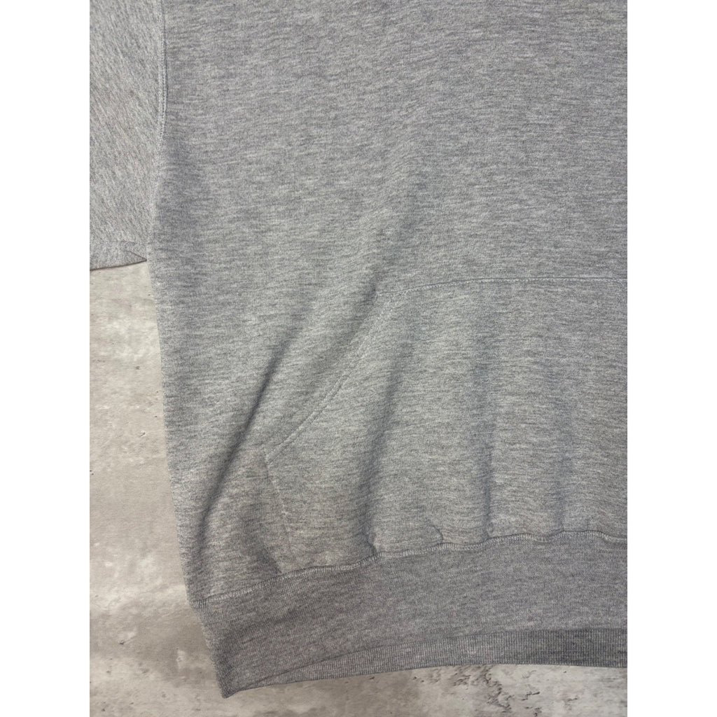 Vintage Russell Athletic Blank Pullover Hooded Sweatshirt Size Large