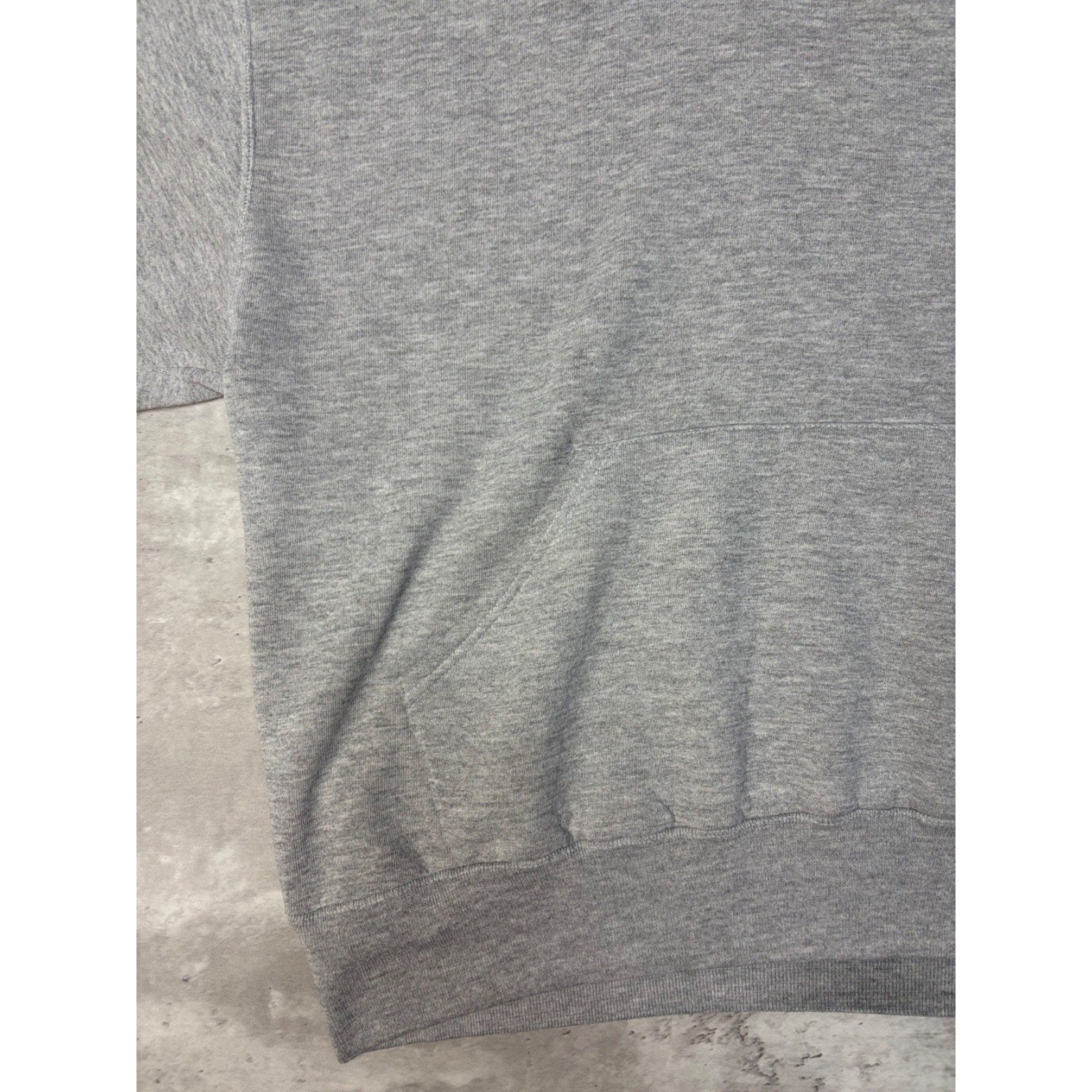 Vintage Russell Athletic Blank Pullover Hooded Sweatshirt Size Large