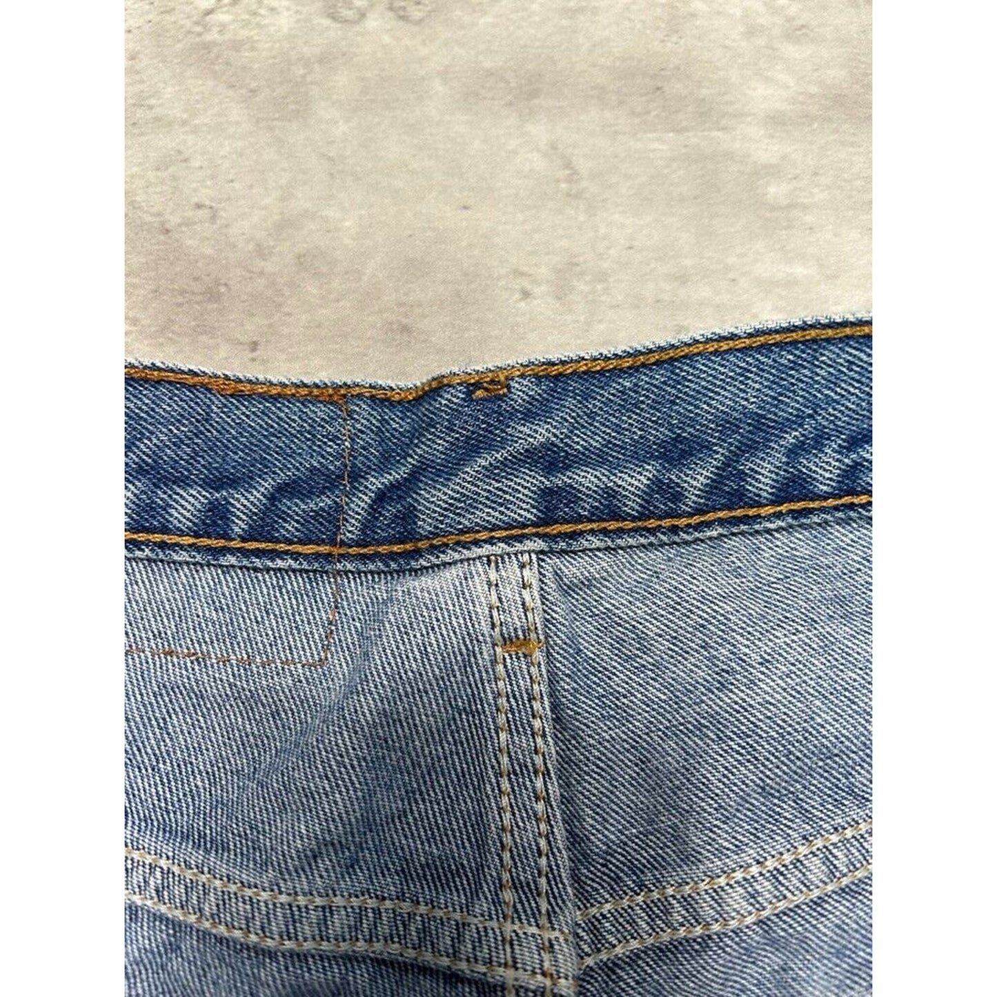 Vintage 80s/90s Levis Orange Tab Medium Wash Denim Pants Size 37 Blue