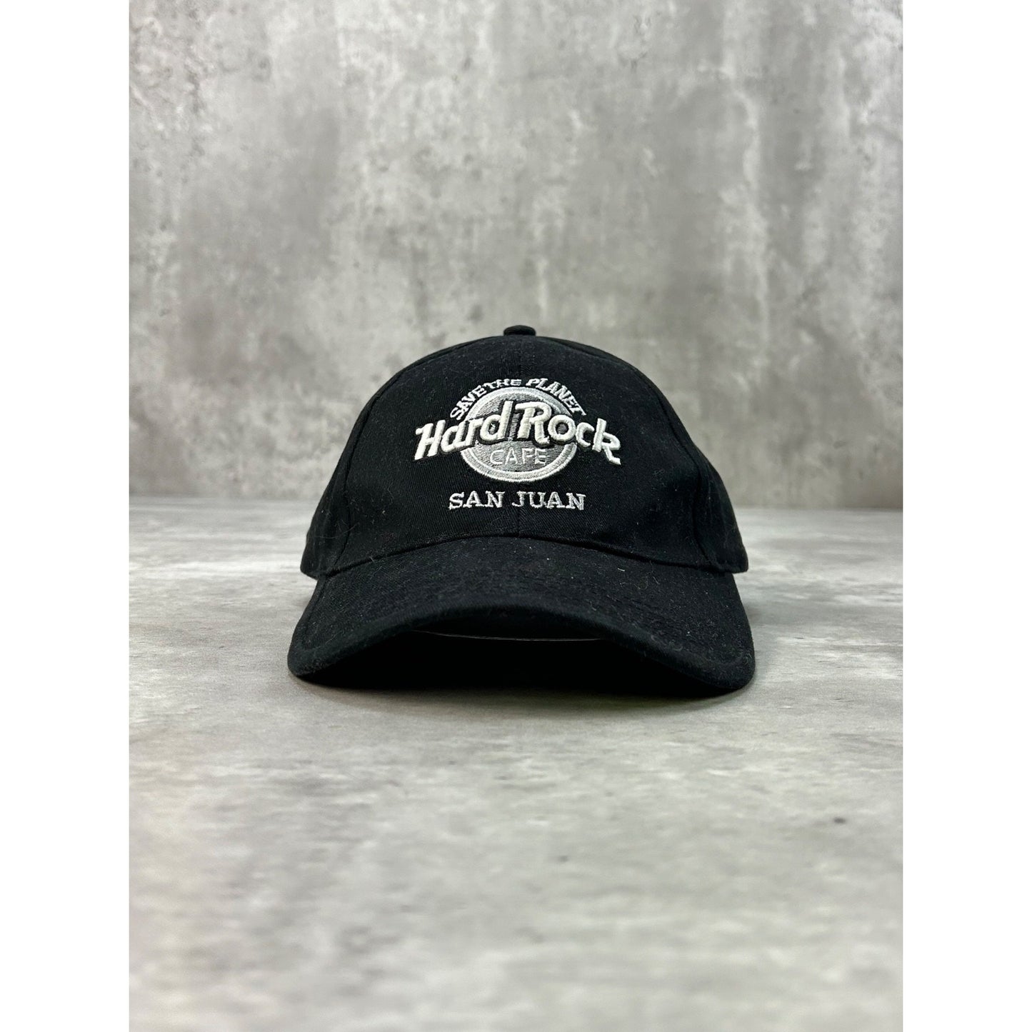 Vintage Hard Rock Cafe San Juan Embroidered Destination Strapback Hat OSFA