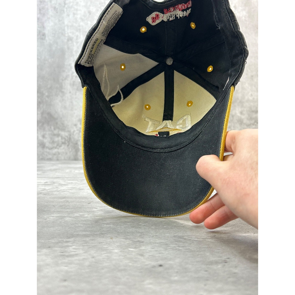 Vintage 2006 Cat Racing Embroidered Nascar Spellout Strapback Hat OSFA