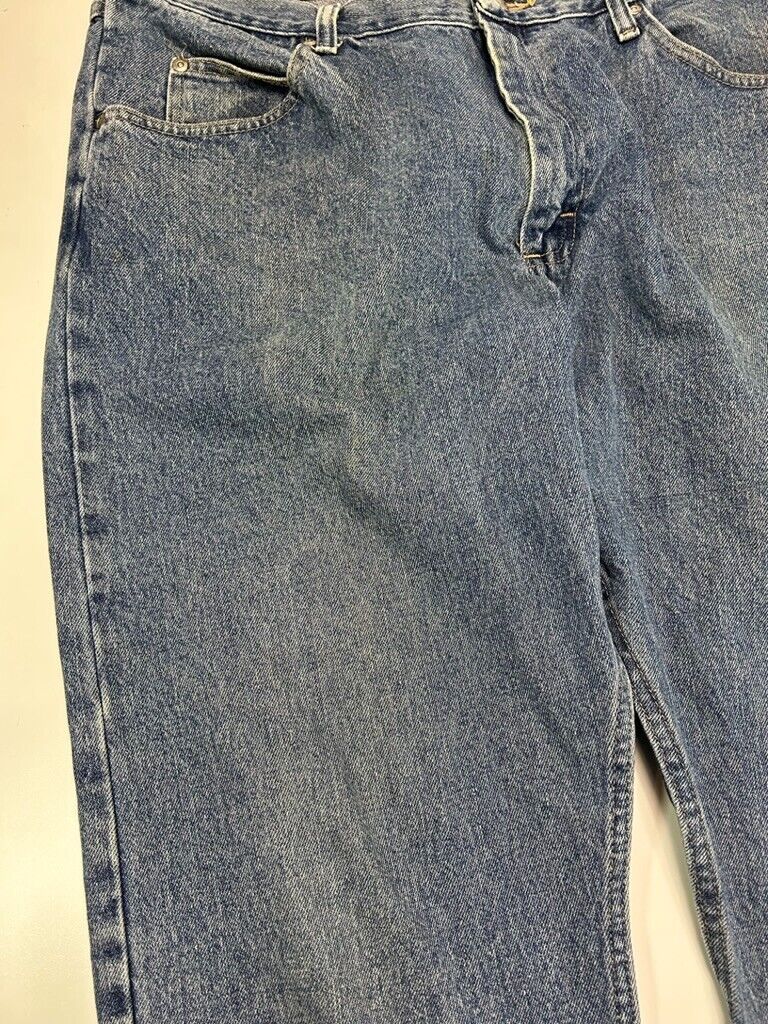 Vintage Wrangler Jeans Medium Wash Denim Pants Size 38W Blue