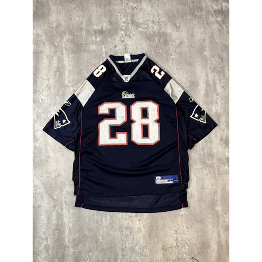 Vintage Corey Dillon #28 New England Patriots NFL Reebok Jersey Size Large