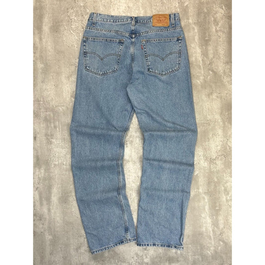 Vintage 90s Levis 505 Red Tab Light Wash Denim Pants Size 36