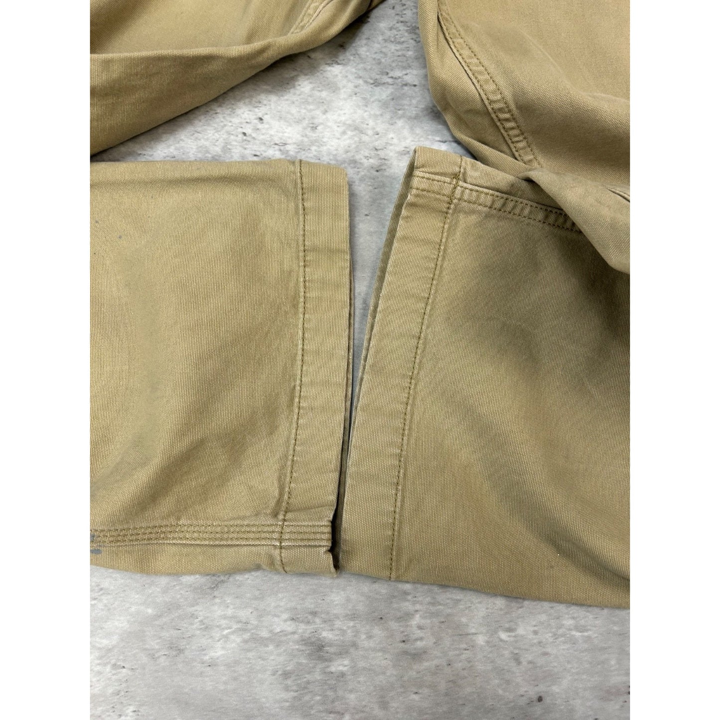 Carhartt Canvas Workwear Five Pocket Pants Size 38 Beige