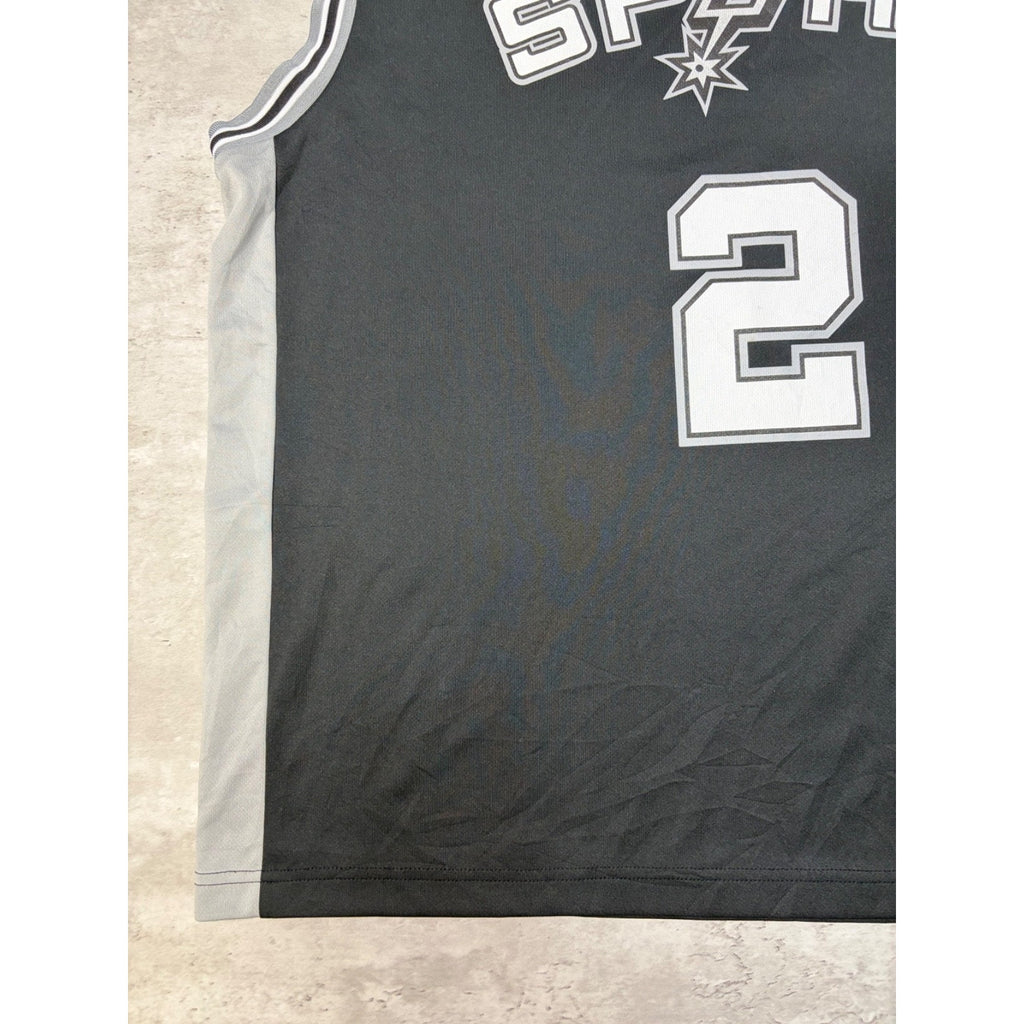 Vintage Kawhi Leonard #2 San Antonio Spurs NBA Adidas Basketball Jersey Size XL