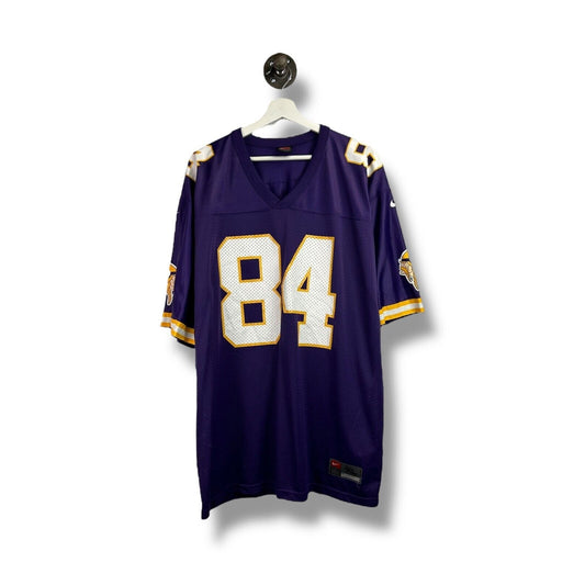 Vintage Randy Moss #84 Minnesota Vikings NFL Nike Football Jersey Size XL