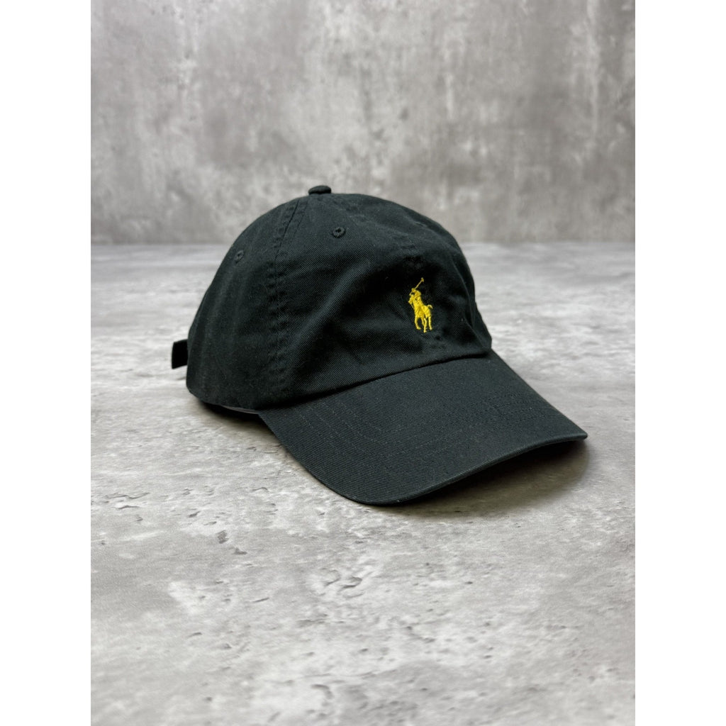 Vintage Polo Ralph Lauren Embroidered Pony Two Tone Strapback Hat OSFA