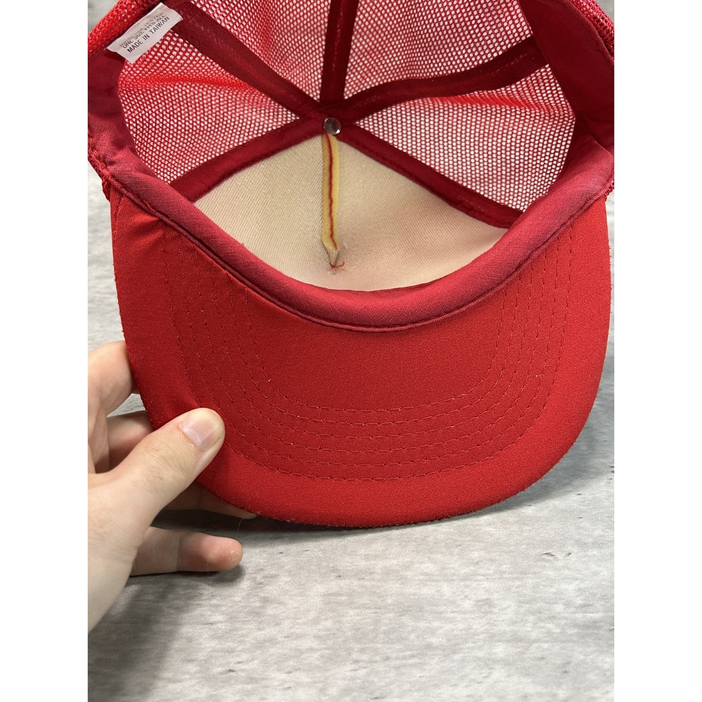 Vintage 80s/90s Reno Sunset Graphic Destination Trucker Snapback Hat OSFA
