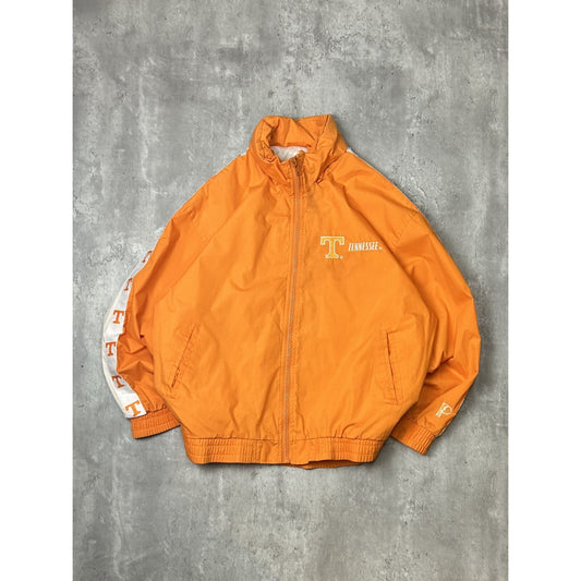 Vintage 90s Tennessee Volunteers NCAA Collegiate Windbreaker Jacket Size Medium