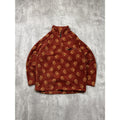 Vintage Jack Wolfskin Paw Print Fleece 1/4 Zip Sweatshirt Size 2XL