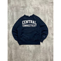 Vintage 90s Central Connecticut NCAA Champion Reverse Weave Sweatshirt Sz Large
