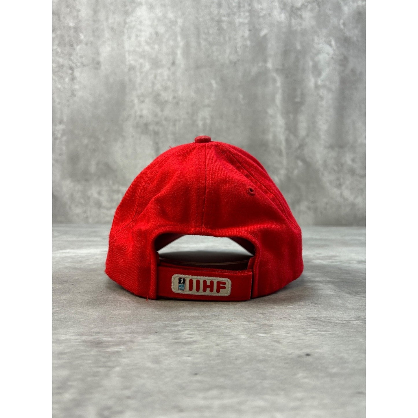 Vintage Team Canadas Hockey Olympics Embroidered Logo Strapback Hat OSFA