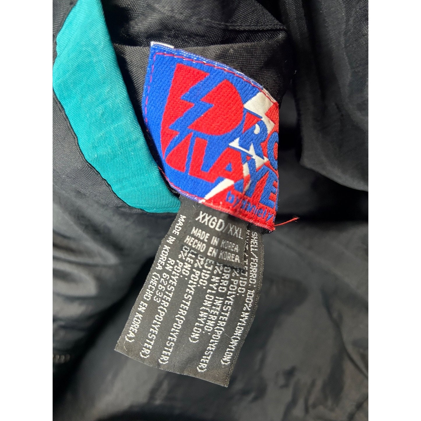 Vintage 90s Miami Dolphins NFL Reversible Insualted Full Zip Jacket Size 2XL