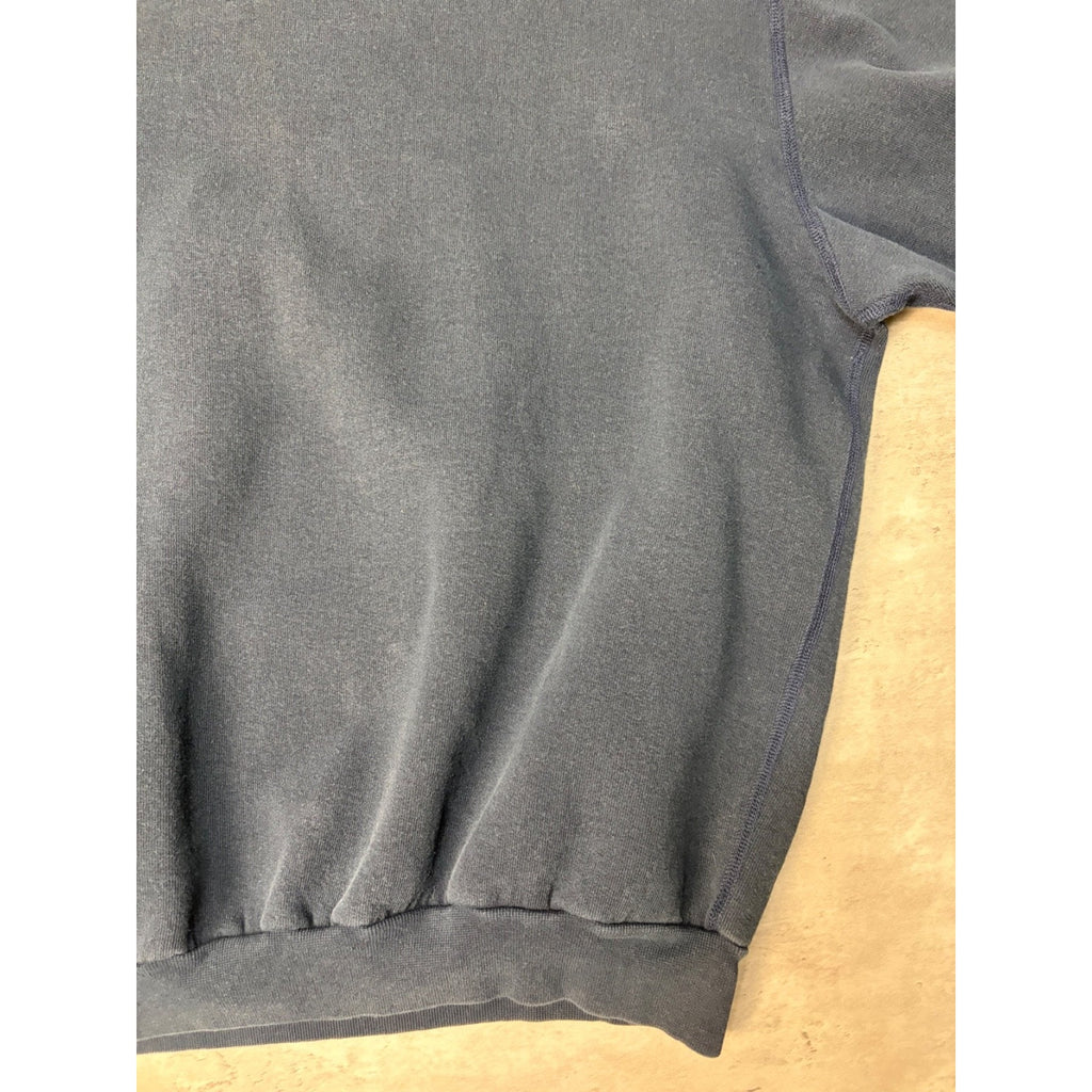 Vintage 90s UNC Tarheels NCAA Embroidered Collegiate Spellout Sweatshirt Size XL