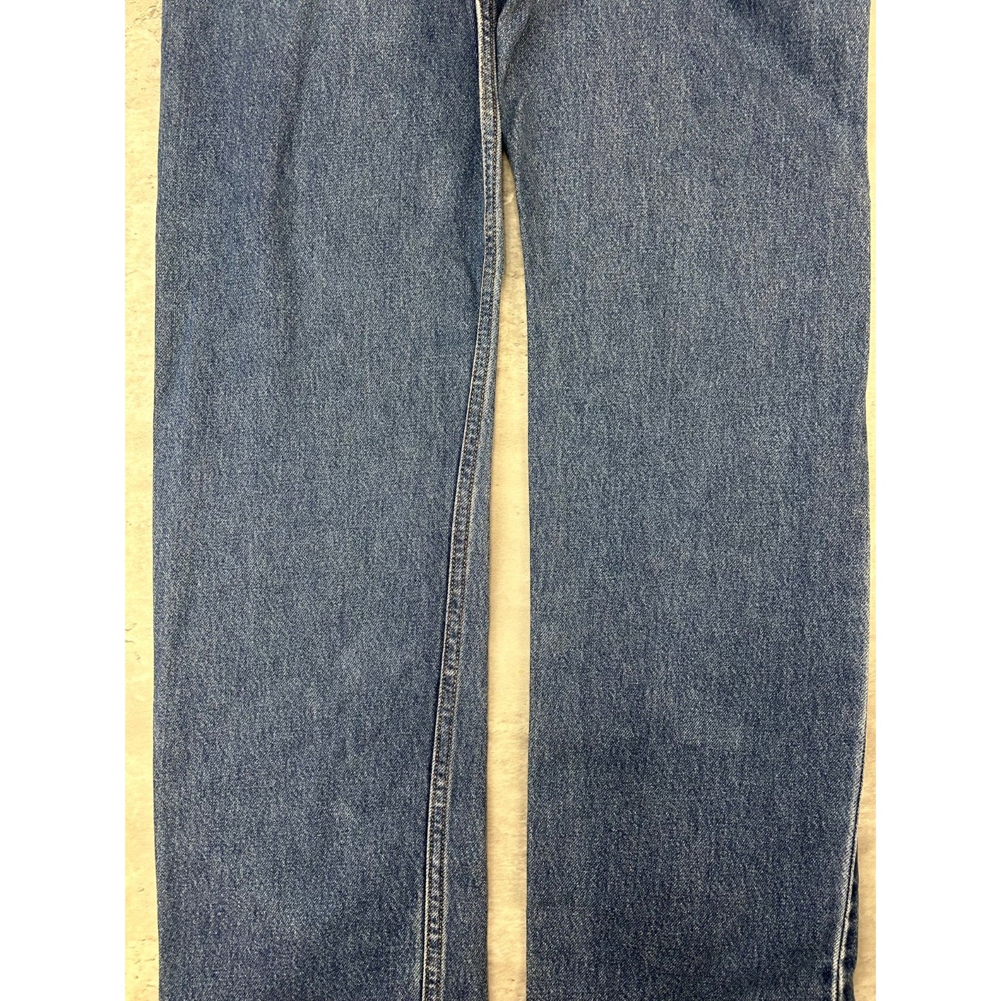 Vintage 90s Levis 505 Red Tab Dark Wash Denim Pants Size 32