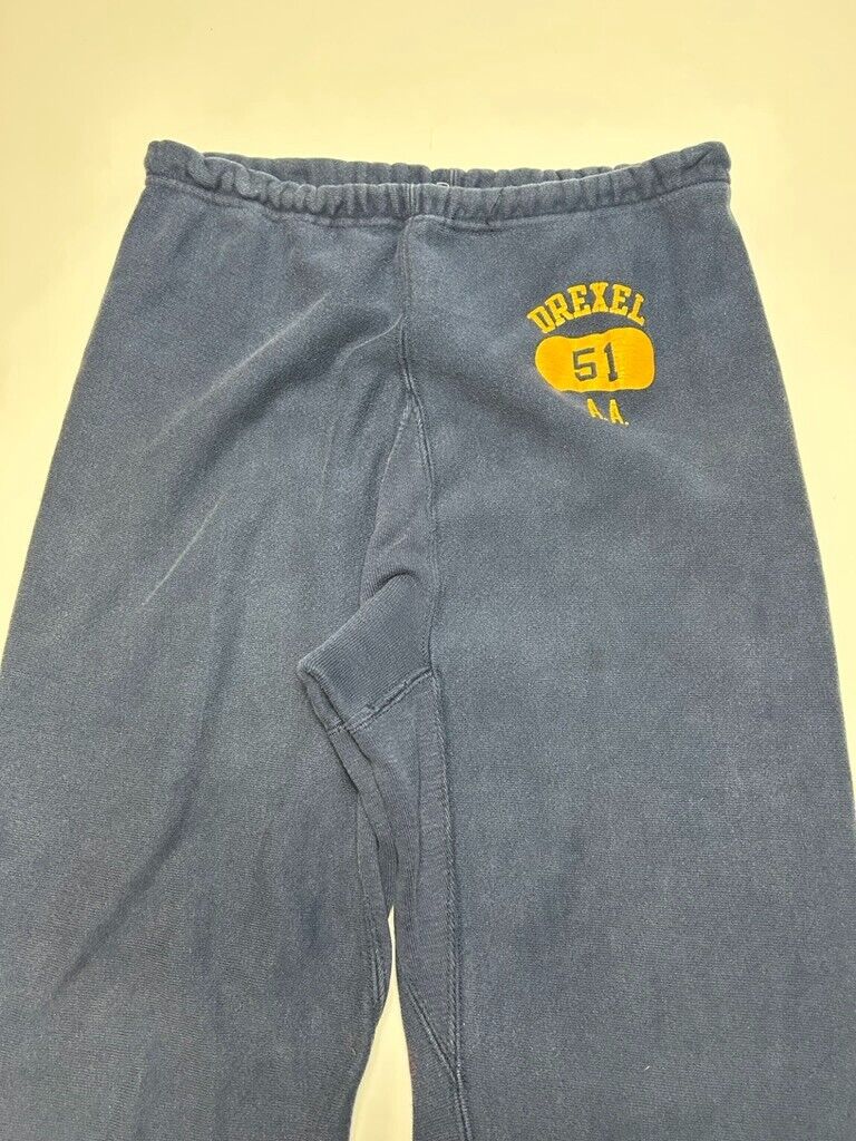 Vintage 90s Champion Reverse Weave Drexel Sweat Pants Size Large