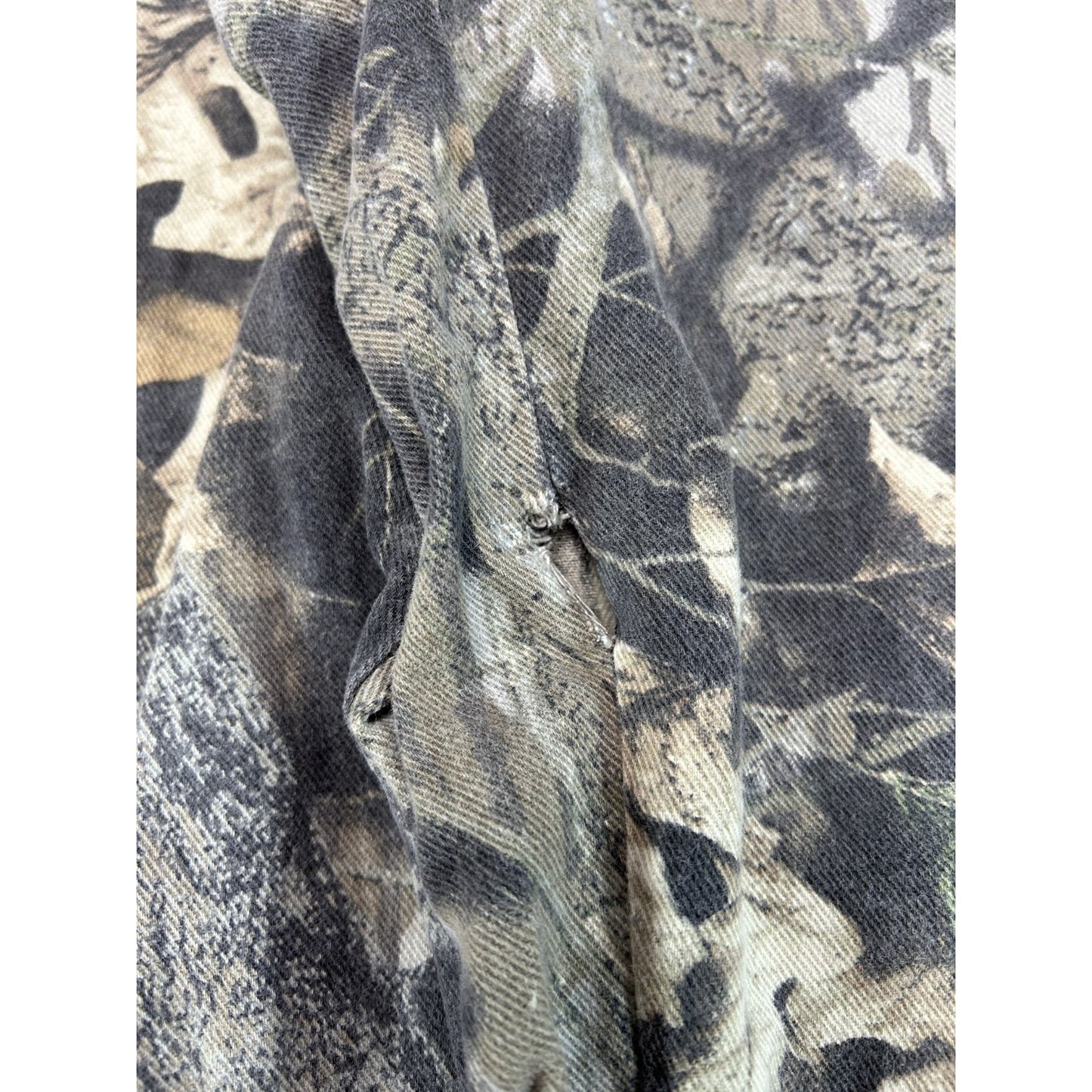 Vintage Mossy Oak Tree Camo Hunting Cargo Pants Size 32