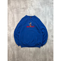 Vintage 90s Disney Mickey Mouse Embroidered Character Graphic Sweatshirt Size XL