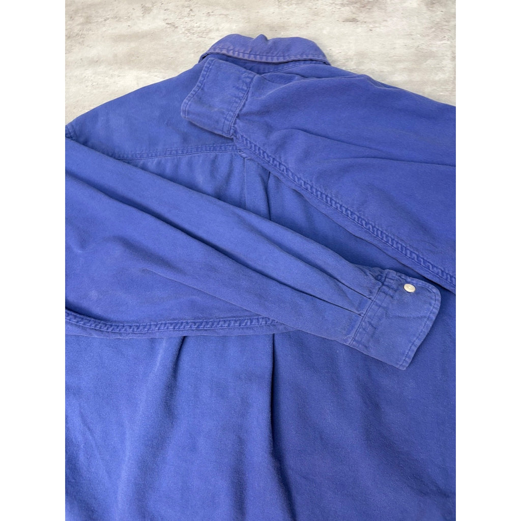 Vintage Gap Double Pocket Long Sleeve Button Up Shirt Size Medium